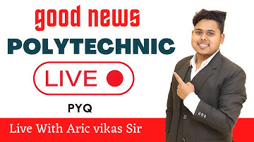 polytechnic 2023|polytechnic chemistry|by aric vikas sir