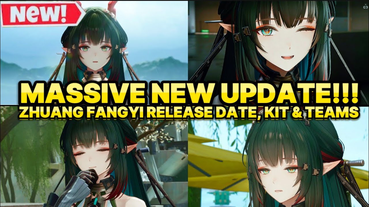 NEW UPDATE!!! ZHUANG FANGYI CONFIRMED PLAYABLE! RELEASE DATE, KIT & MORE! [Arknights: Endfield]