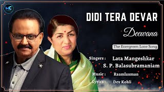 Didi Tera Devar Deewana (Lyrics) - Lata Mangeshkar, S.P | Salman Khan, Madhuri Dixit| 90s Love Songs