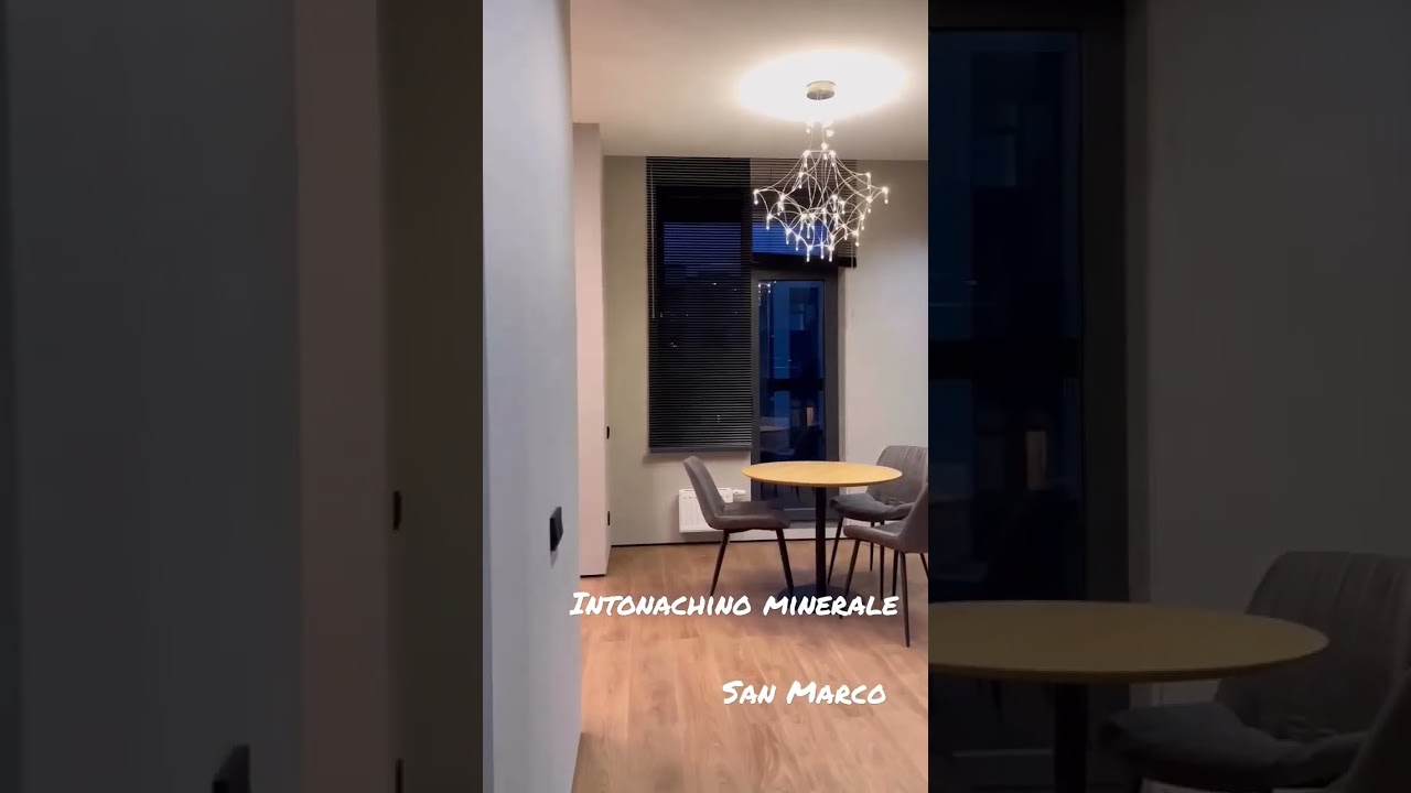 Intonachino minerale от San Marco. Имитация черного камня, мрамора, сланца.