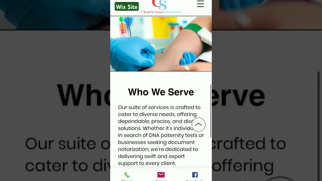 Professional Wix websites for healthcare providers! 