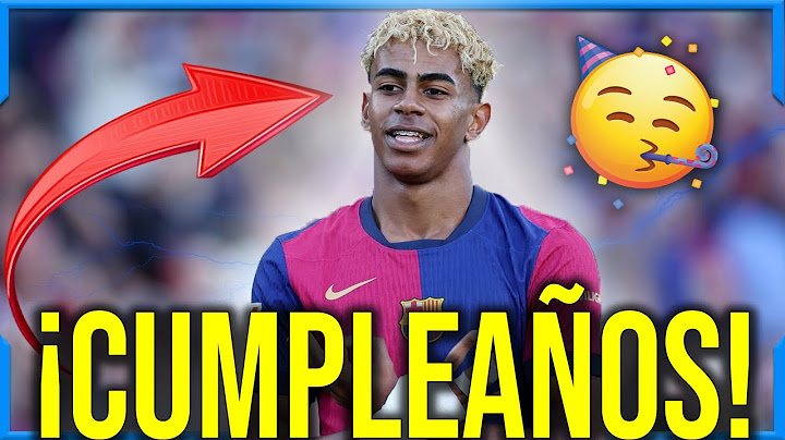 ¡ÚLTIMA HORA! ¡EL 18 CUMPLEAÑOS de LAMINE YAMAL! ¡OJO!