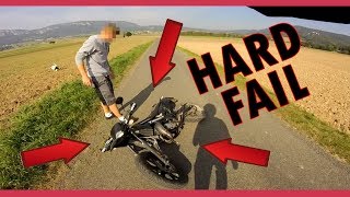Hard Wheelie Fail Klausa Riding
