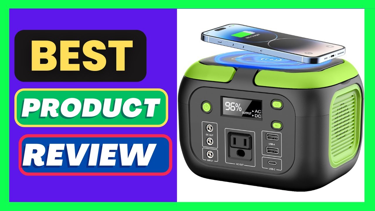 SinKeu 200W Portable Power Station, SinKeu 42000mAh Solar