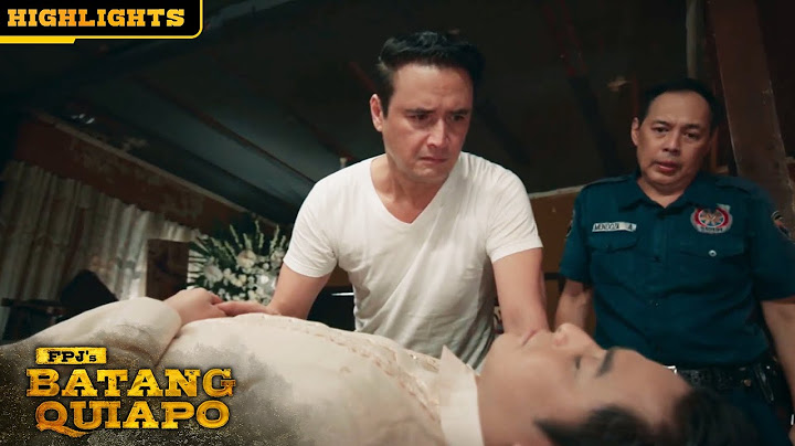Rigor places David's body on the table | FPJ's Batang Quiapo
