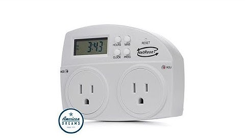 NetReset Automatic Modem and Router Reboot System