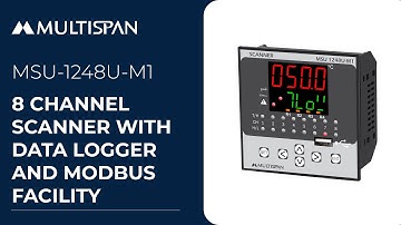 MSU 1248U-M1: Multispan Multichannel Scanner Instruction Guide