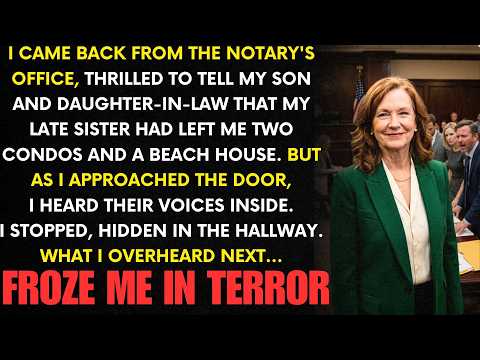 I Returned From the Notary to Tell My Son and DiL That My Sister Left Me 2 Condos and a Beach House