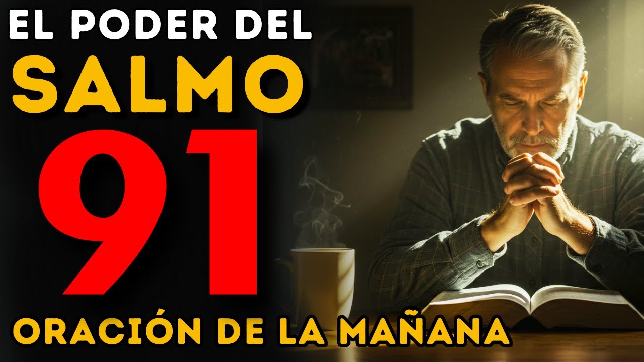ORACIÓN CON EL SALMO 91: ROMPE LAS CADENAS DE LA ANSIEDAD Y EL MIEDO SOBRE TU DÍA | JESUCRISTO