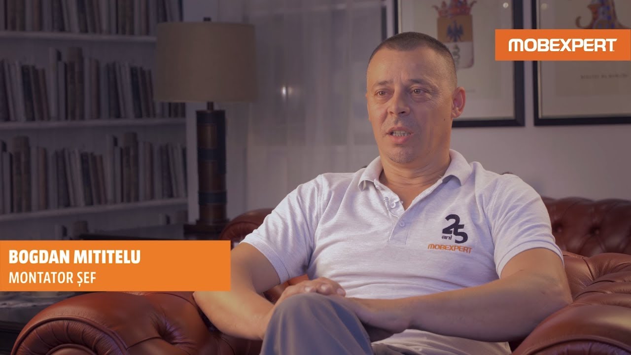 #OameniiMobexpert - Bogdan Mititelu, Montator Șef Mobexpert Iași