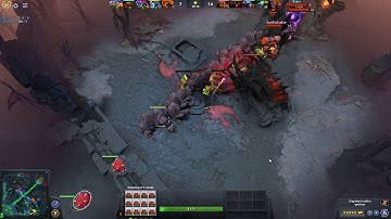 Dota 2 - 7.07 Test Client - Next Level Proximity mine push with Techies... (cheats)