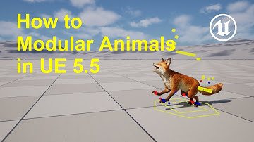 How to Modular Animals in Unreal Engine 5.5
