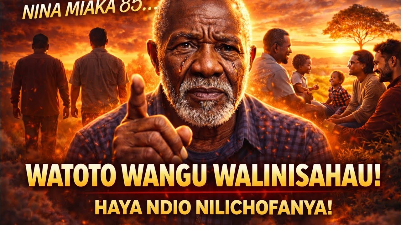 Nina Miaka 85… Watoto Wangu Waliacha Kunitembelea. Hiki Ndicho Nilichofanya.
