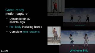 PoseAI realtime player mocap in Unreal Engine and Unity 3D screenshot 5