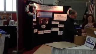 Set up at Home Show 2015 - timelapse