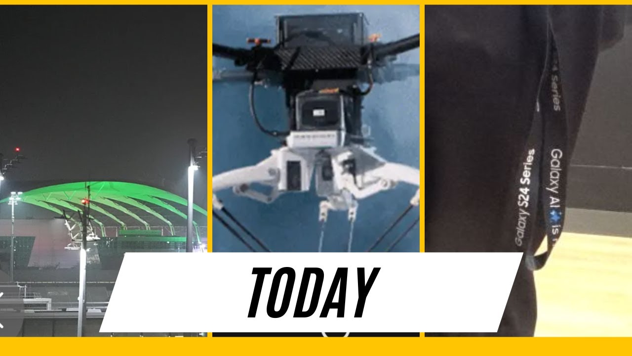 Лазеры для дронов в аэропорту Мюнхена, система дронов FlytingToolbox, диагностика магазина Samsun...