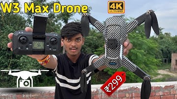W3 Max Drone Camera With WiFi Camera Controler 🔥🔥 Best Drone Camera Under ₹2999 🔥🔥