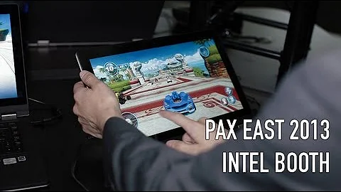 インテルブース、コンテスト、アプリ - PAX East 2013