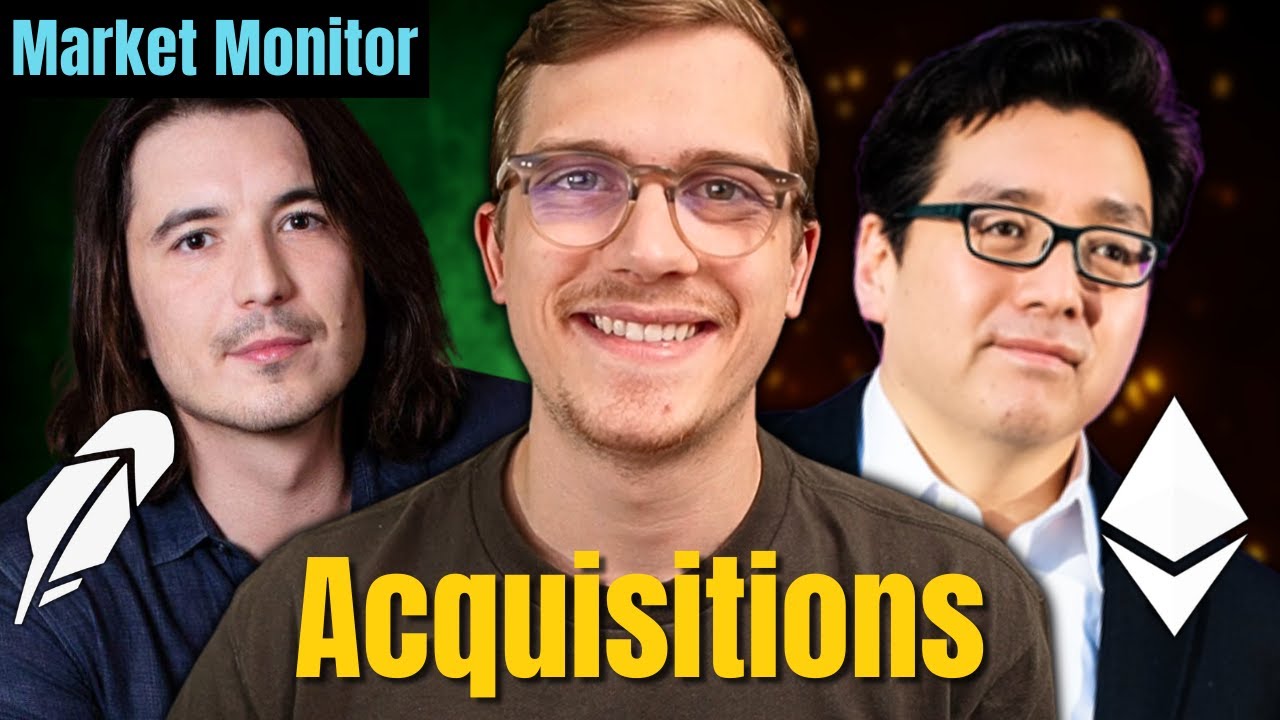 HOOD Acquisition, BMNR Buys ETH, NFLX Bid War | Market Monitor