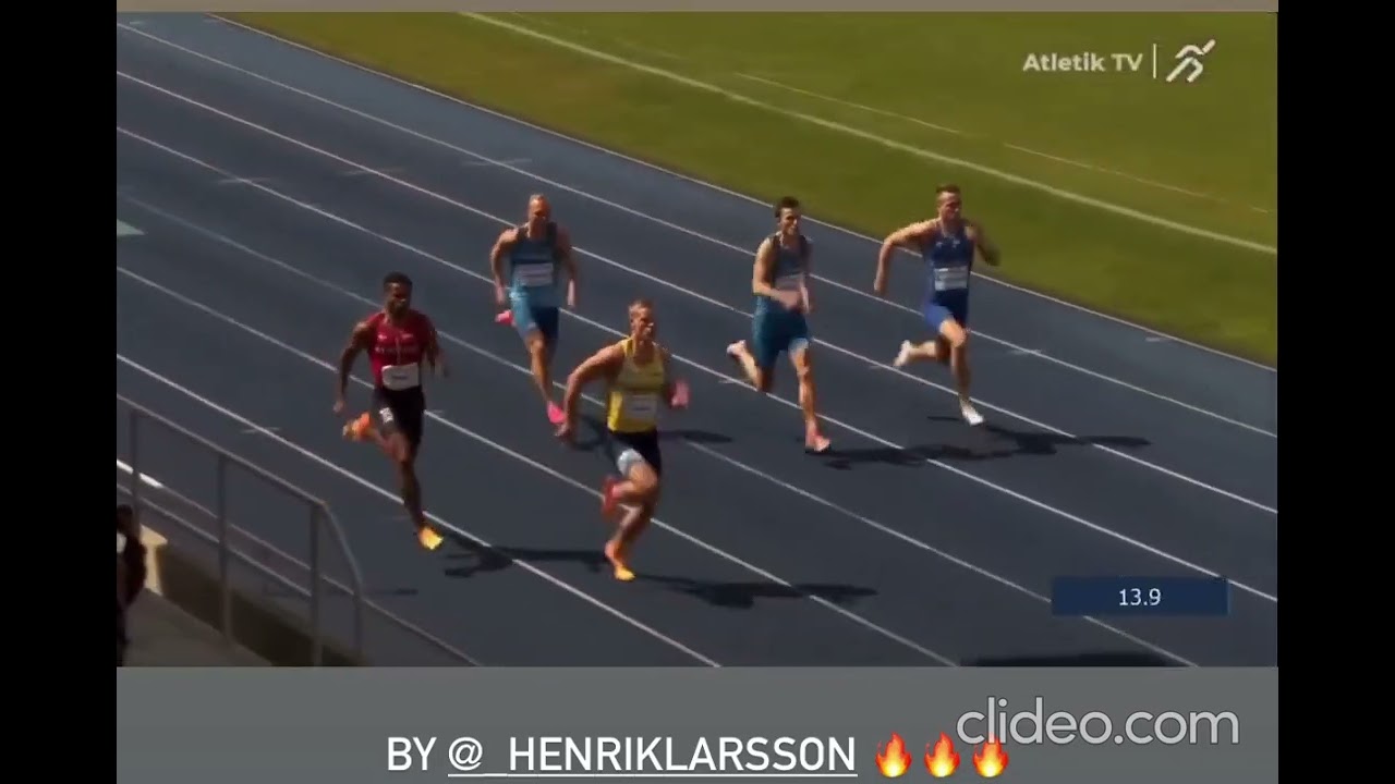 Henrik Larsson 200m 20.44 PB