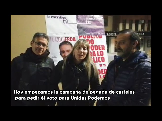 Inicio de Campaña Unidas Podemos candidatura Unidas por Las Rozas