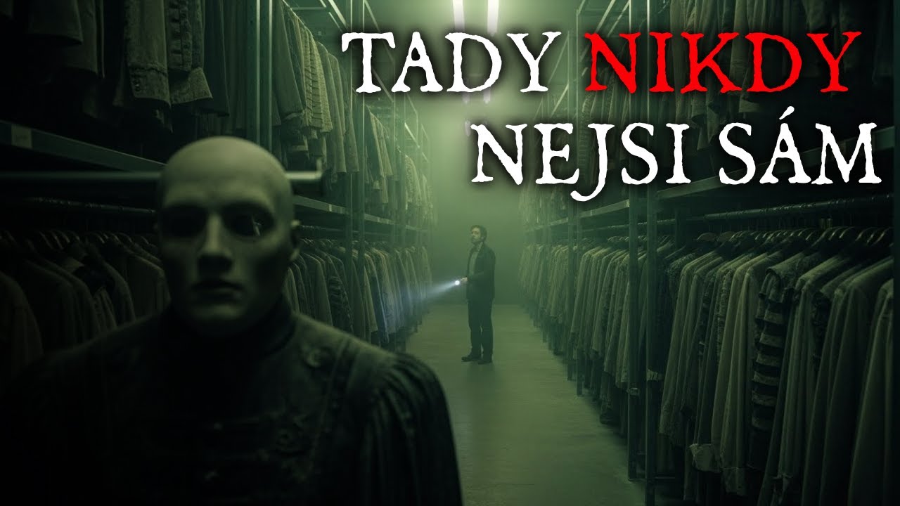 Hlídám depozitář kostýmů, masku bez čísla nesmím sundat z háku - Creepypasta CZ