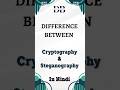 क्रिप्टोग्राफी vs स्टेगनोग्राफी: सूचनाओं की सुरक्षा में मुख्य अंतर 🔐