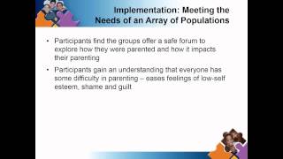 The Nurturing Program for Families in Substance Abuse Treatment and Recovery