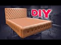 Кровать LIBERTY своими руками | Как сделать мебель с каретной стяжкой.