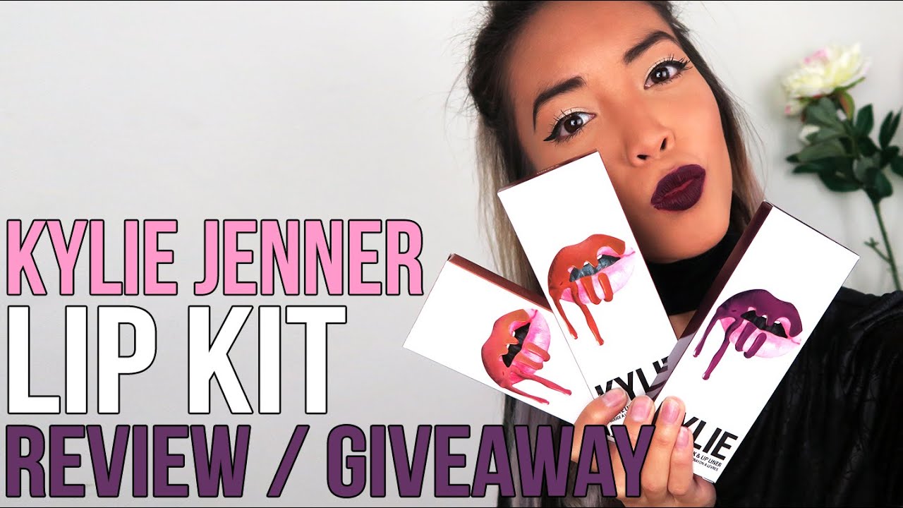 KYLIE JENNER LIP KIT REVIEW GIVEAWAY!! YouTube