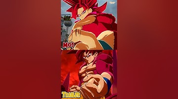 Official SSJ4 Daima Goku DLC Trailer vs MOD: Side by Side Comparison - Dragon Ball Sparking Zero