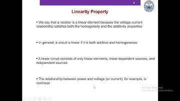 Linearity Property