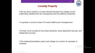 Linearity Property