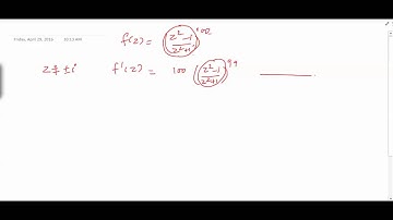 Lecture 17: Complex Analysis (differentiable/ analytic functions.)