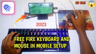 How to Octopus keyboard and mouse free fire setting ||free fire keyboard mouse and mobile setup 2023