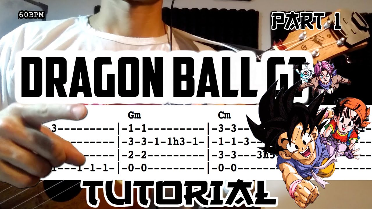 DragonBall GT Ukulele WITH TABS 