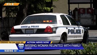 Missing woman who wandered off reunited with family in Chico