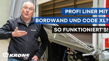 This is how the KRONE Profi Liner with board walls and code XL works. | KRONE TV