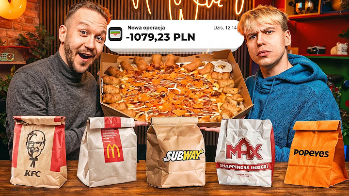 Zamówiliśmy NAJDROŻSZE JEDZENIE z FASTFOODÓW
