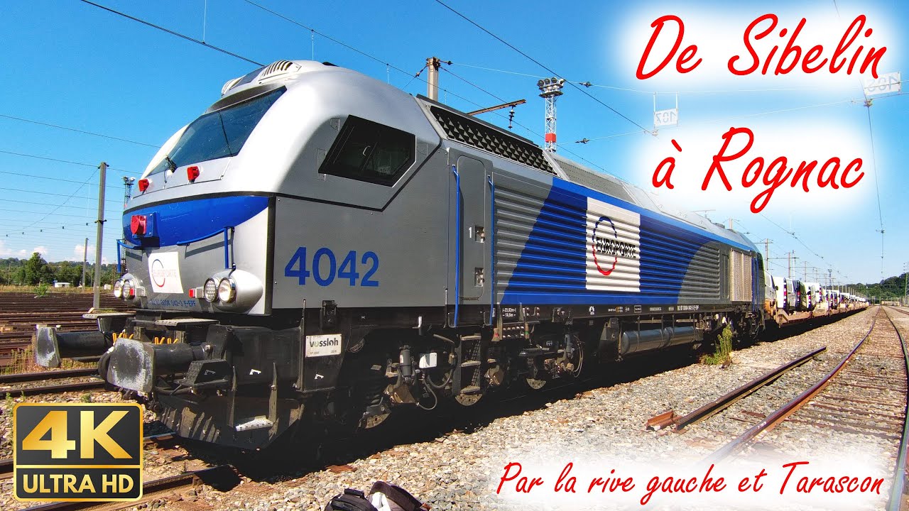 [Cab Ride] [4K] En cabine de Sibelin à Rognac via rive gauche et Tarascon