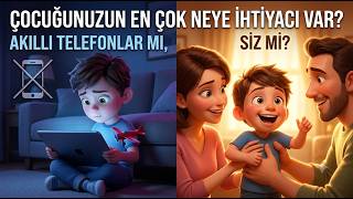 Çocuğunuzun En Çok Neye İhtiyacı Var? Akıllı Telefonlar mı, Siz mi?