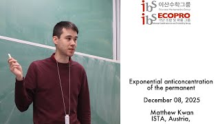 2025.12.08, Matthew Kwan, Exponential anticoncentration of the permanent