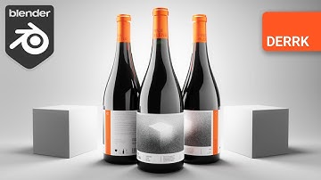 Product Animation in Blender: Wine Bottle (2/2)
