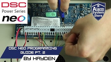 DSC Neo Installation Series - Hardwire Zones Wiring and Programming Tutorial P2