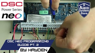 DSC Neo Installation Series - Hardwire Zones Wiring and Programming Tutorial P2