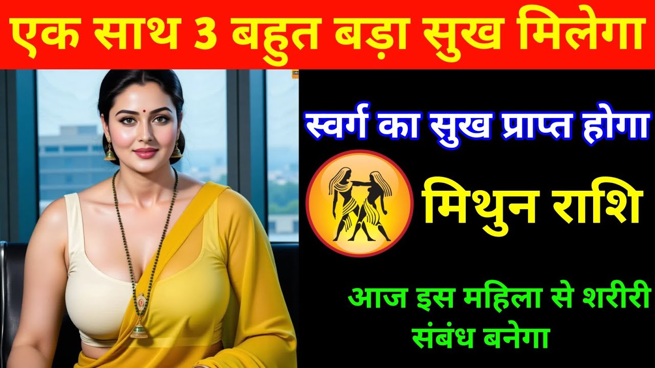 मिथुन राशि | 1 साथ 3 बहुत बड़ा सुख मिलेगा | Gemini ♊| Mithun Rashi 