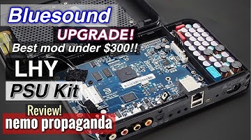 Vinshine wins again!! LHY Audio Bluesound Node Power Supply Upgrade rocks!