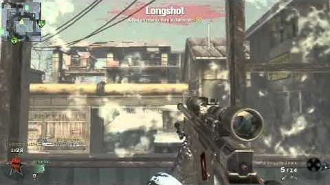 Black Ops Sweet No Scope Game winning Killcam