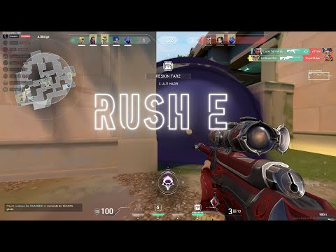 RUSH E 🎹 (Valorant Montage)
