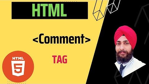 comment tag in html | comment tag in hindi | html webdesignseries | html tutorial for beginners